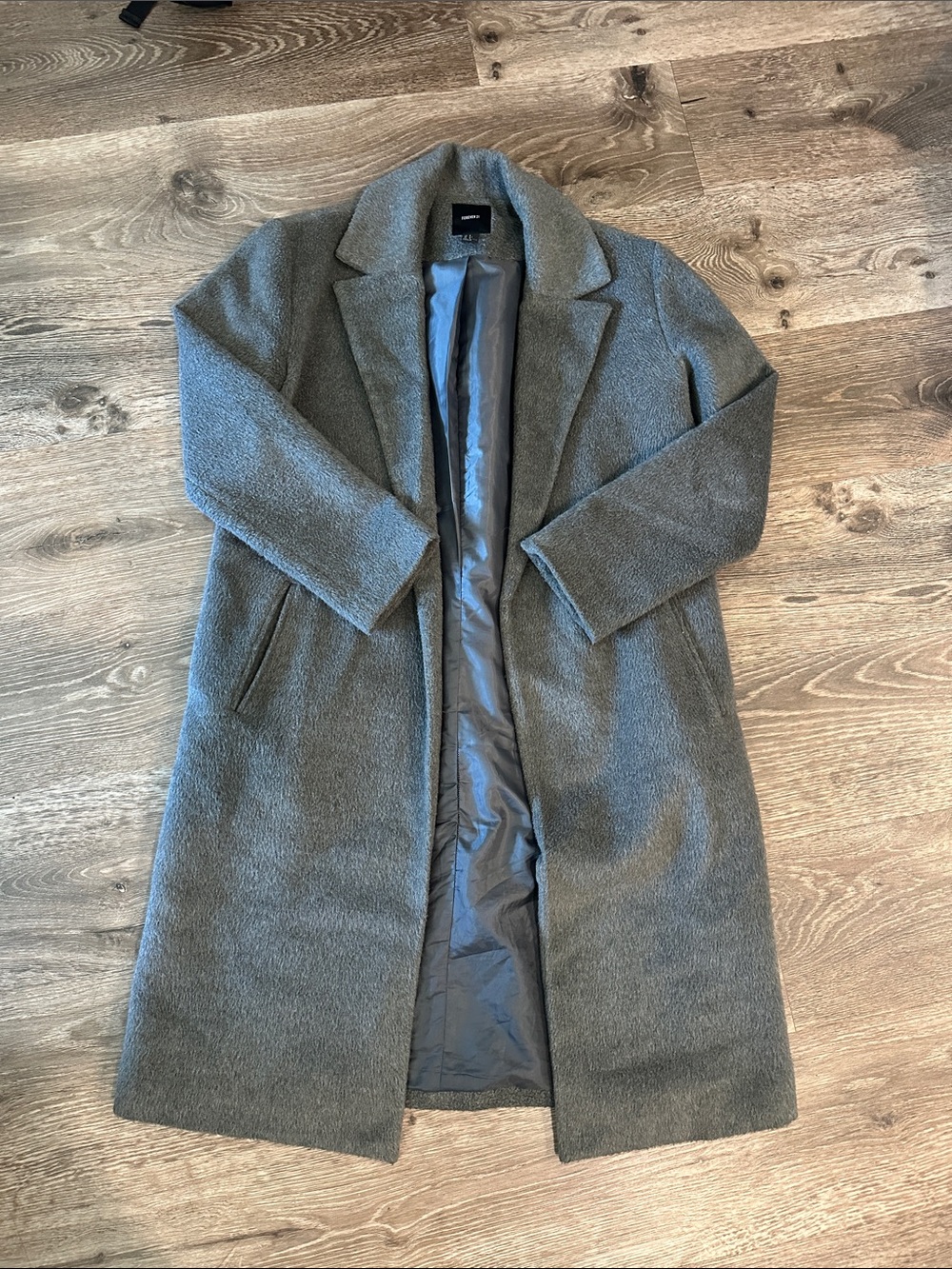 Forever 21 Gray Pea Coat